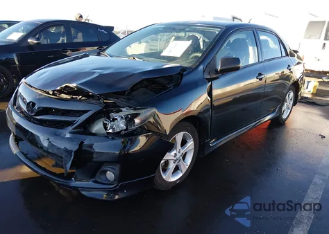 2011 Toyota Corolla S from USA, damaged, VIN 2T1BU4EE0BC622325